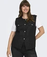 ONLY CARMAKOMA Gilet Shona Bouclé