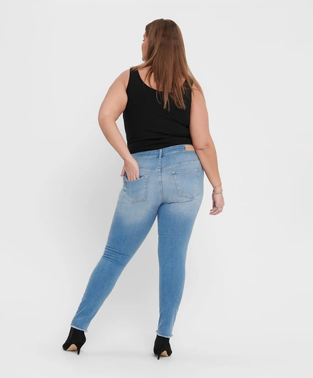 ONLY CARMAKOMA Jeans Willy Raw Edge