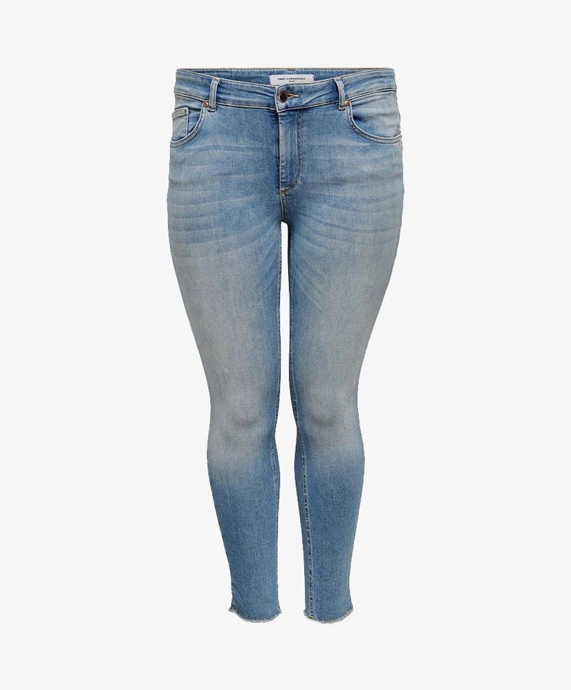 ONLY CARMAKOMA Jeans Willy Raw Edge