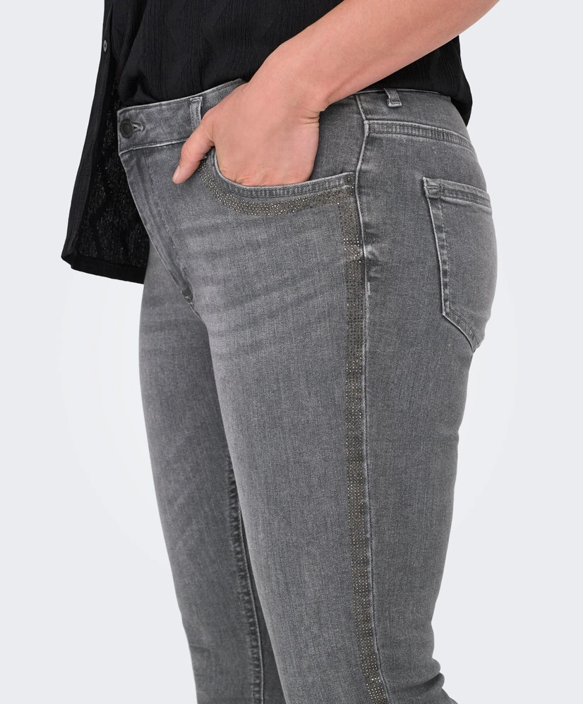 ONLY CARMAKOMA Jeans Willy Rhinestone