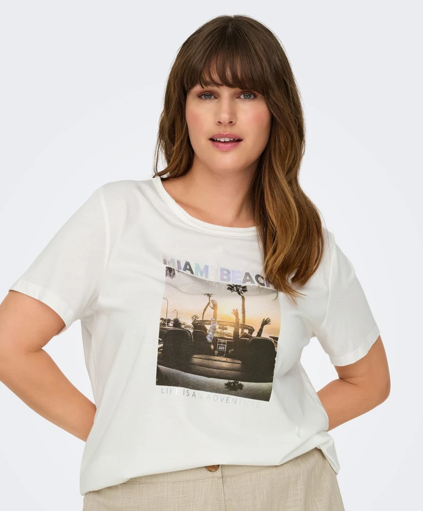 ONLY CARMAKOMA T-shirt Arna