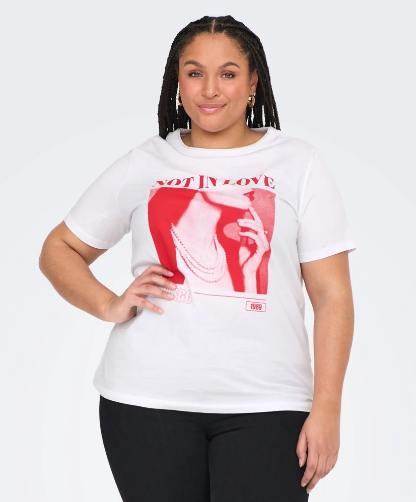 ONLY CARMAKOMA T-shirt Julieta
