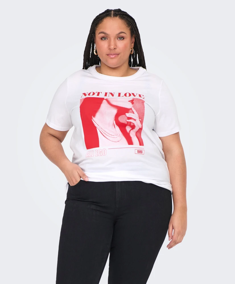 ONLY CARMAKOMA T-shirt Julieta
