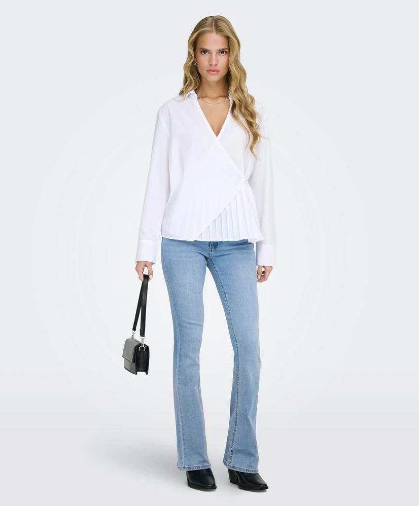 ONLY Jeans Blush Life Mid Flared