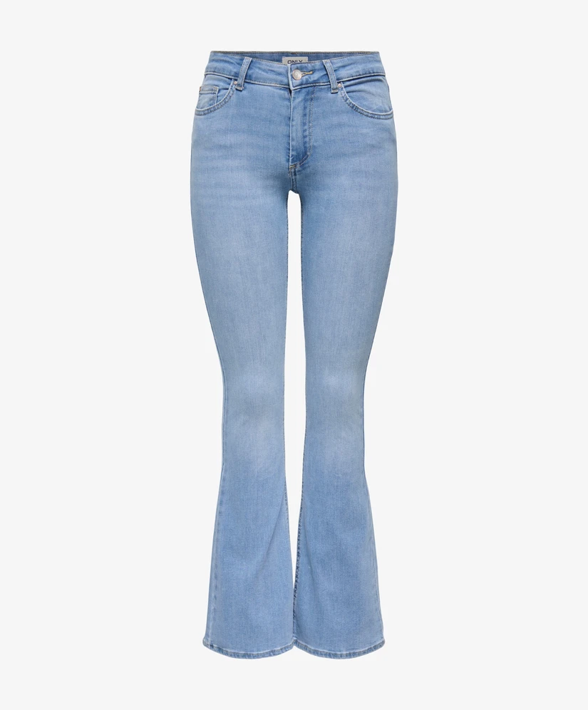 ONLY Jeans Blush Life Mid Flared