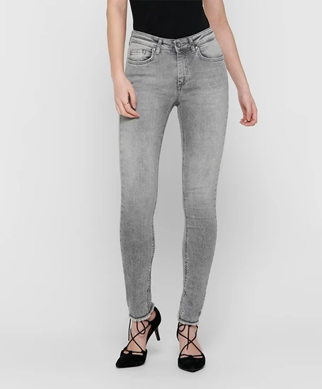 ONLY Jeans Blush Mid Ankle Raw