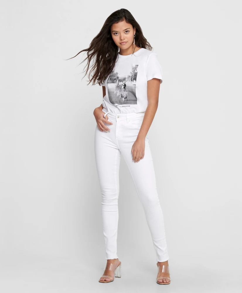 ONLY Jeans Blush Mid Rise Ankle