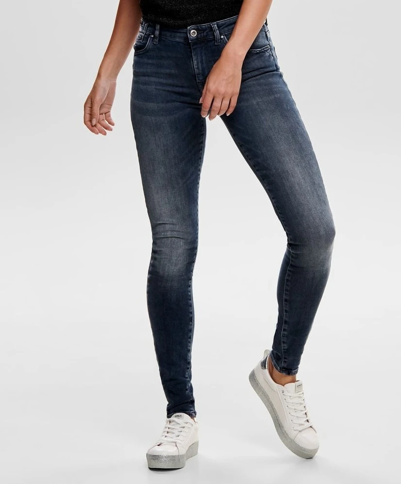 ONLY Jeans Carmen Donkerblauw