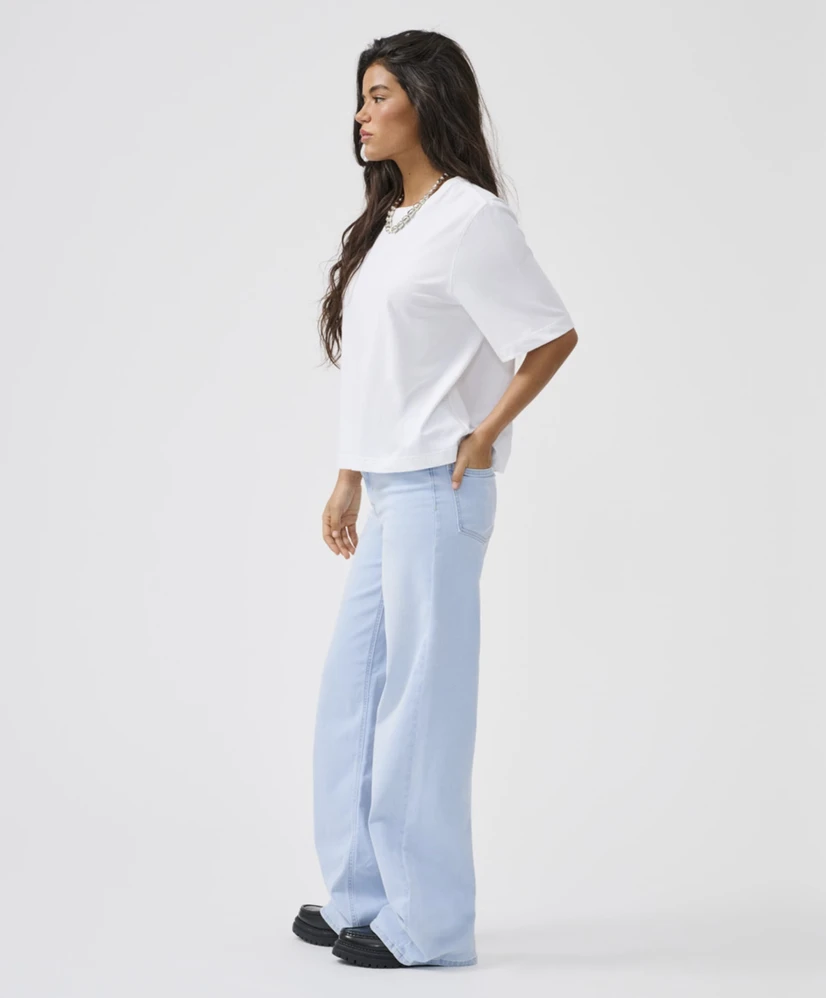 ONLY Jeans Madison Blush Wide Leg