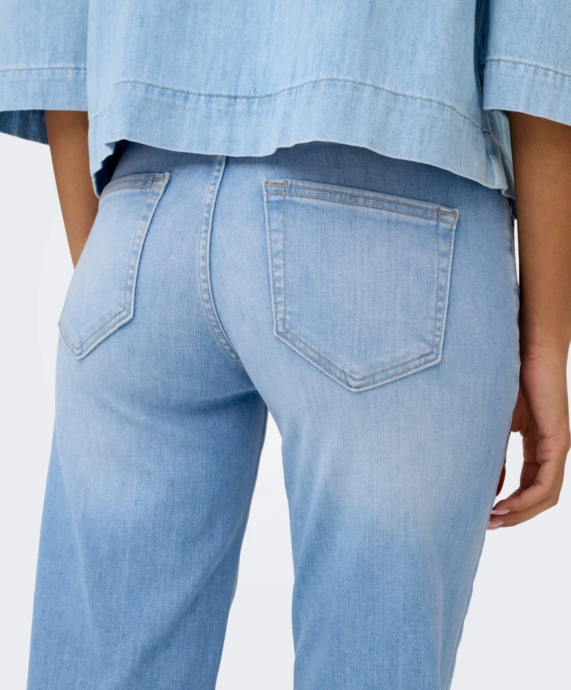 ONLY Jeans Straight Leg Blush
