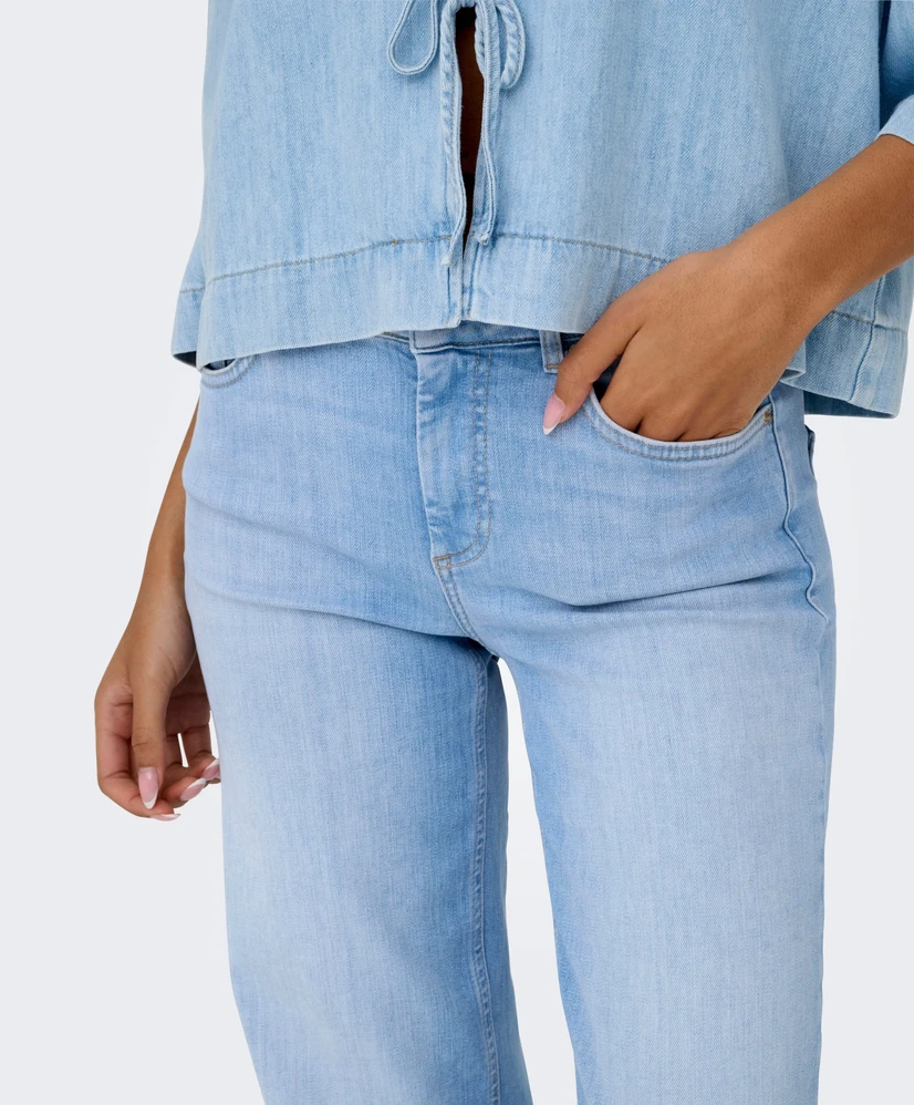 ONLY Jeans Straight Leg Blush