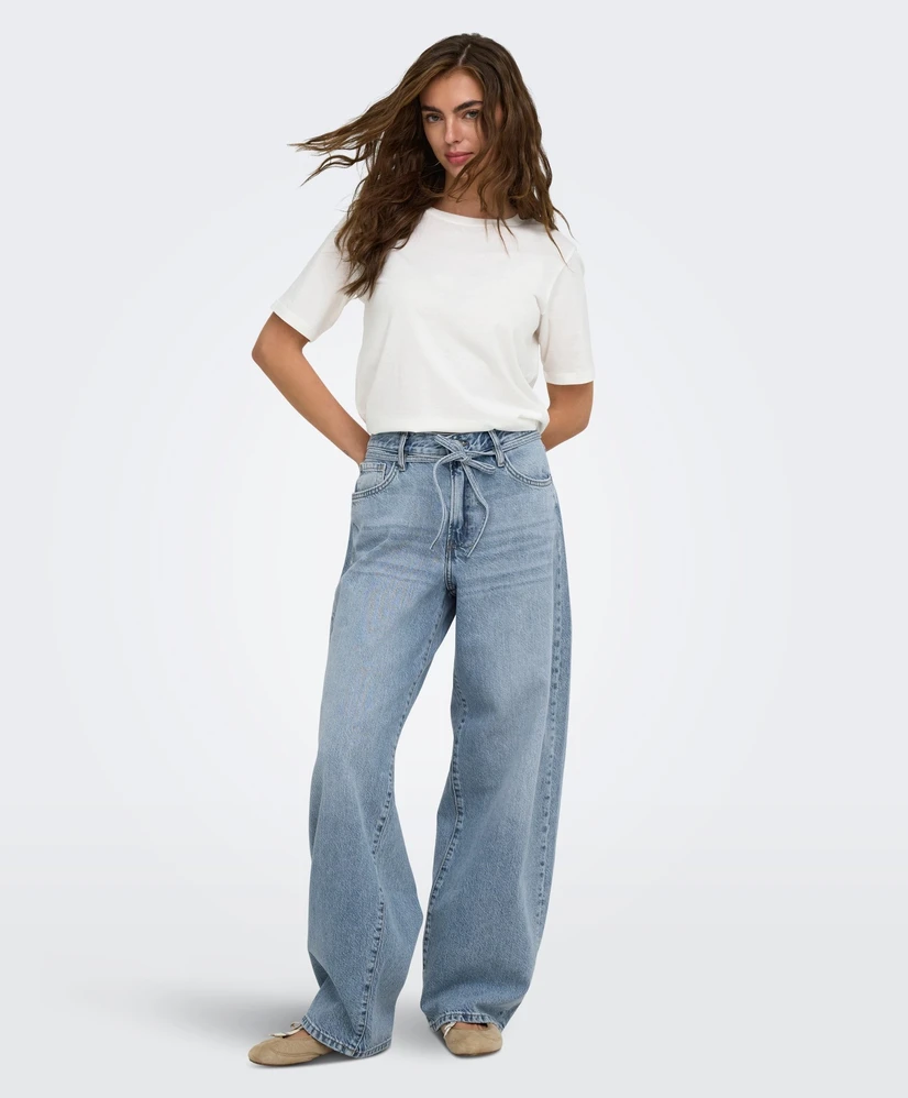 ONLY Jeans Straight Wide Fit Gianna