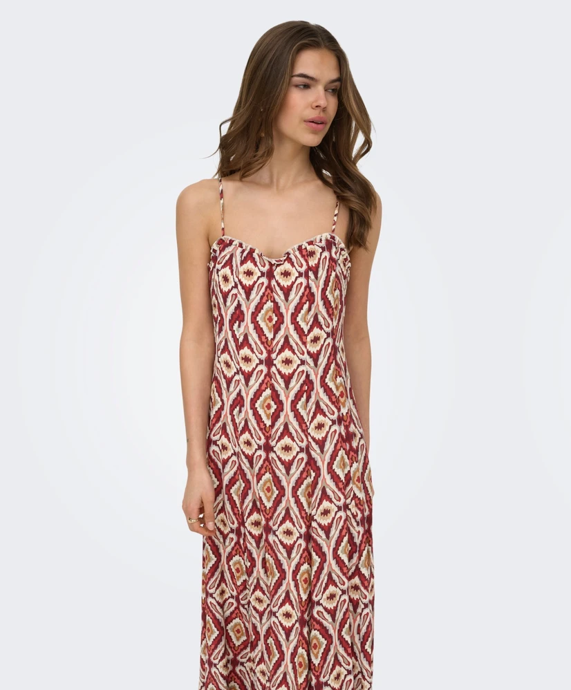 ONLY Midi Jurk KM ONLSTACY MIKASI LONG STR