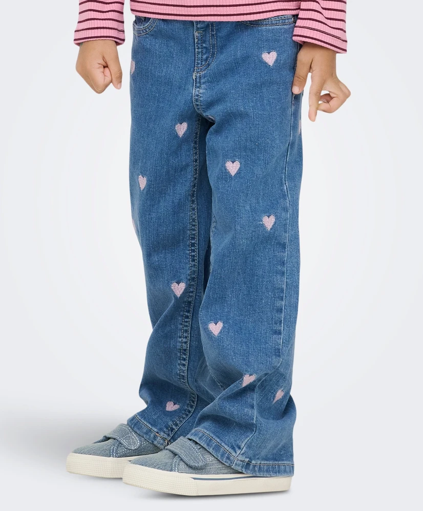 ONLY MINI Jeans Wide Leg Heart