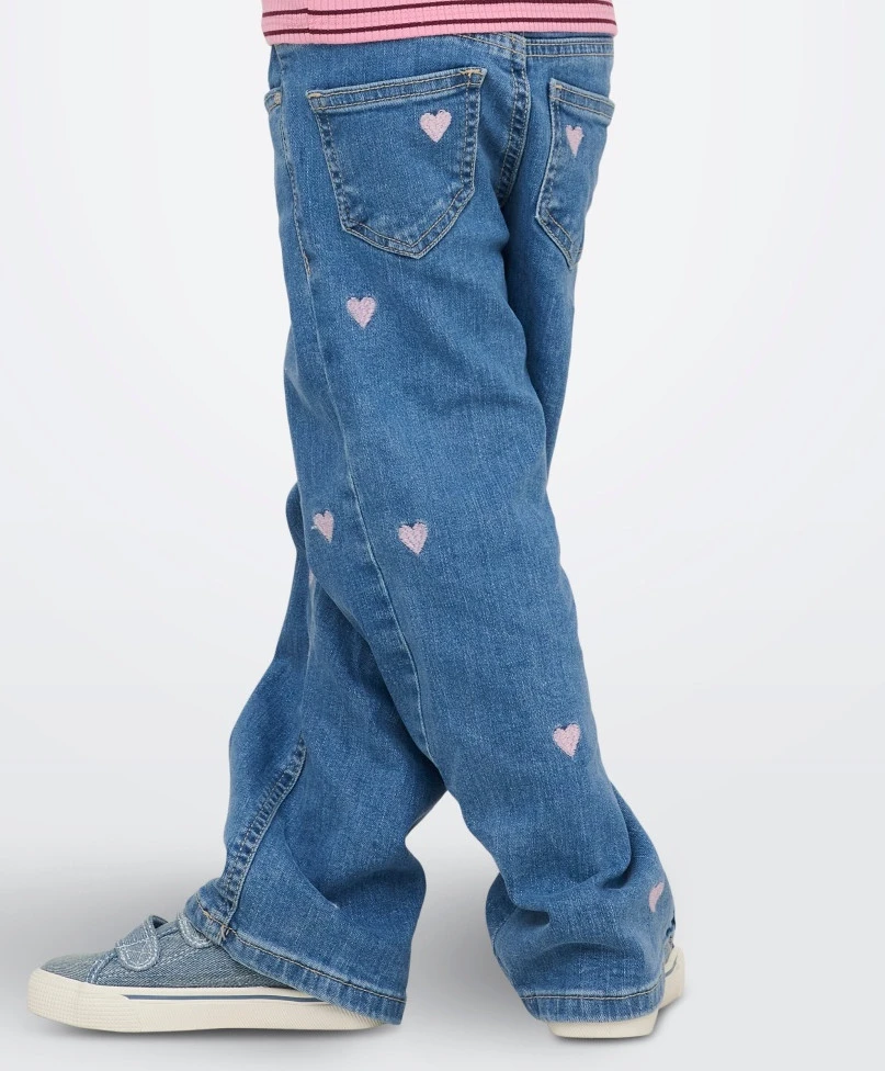 ONLY MINI Jeans Wide Leg Heart