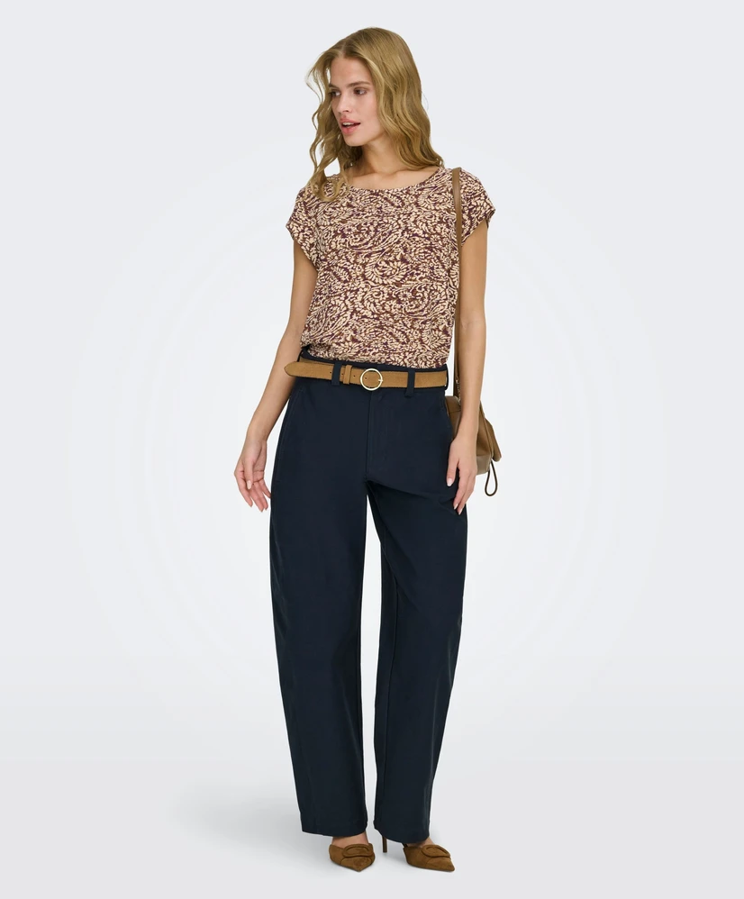ONLY Pantalon Barrel Fit Clair