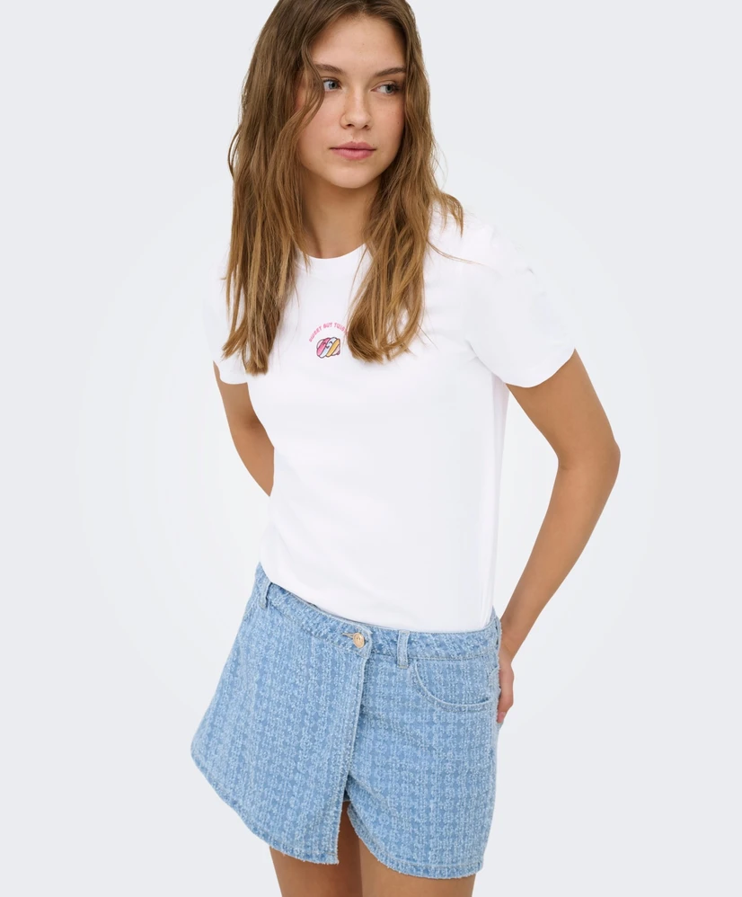 ONLY Skort Texas Boucle
