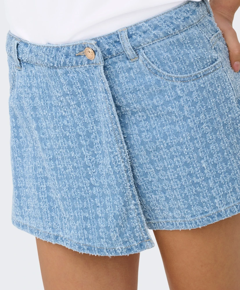 ONLY Skort Texas Boucle
