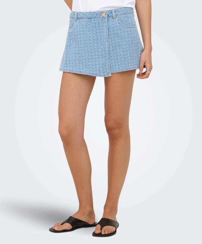 ONLY Skort Texas Boucle