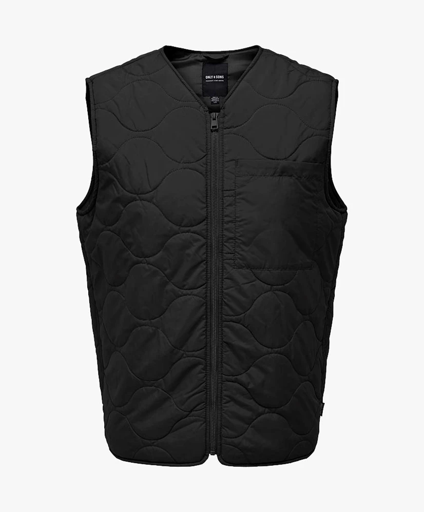 ONLY & SONS Art Gilet Quilt