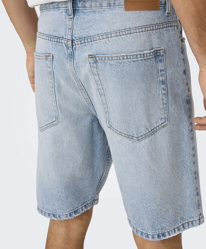 ONLY & SONS Jeans Short ONSEDGE LB 2041 TAI DNM SH