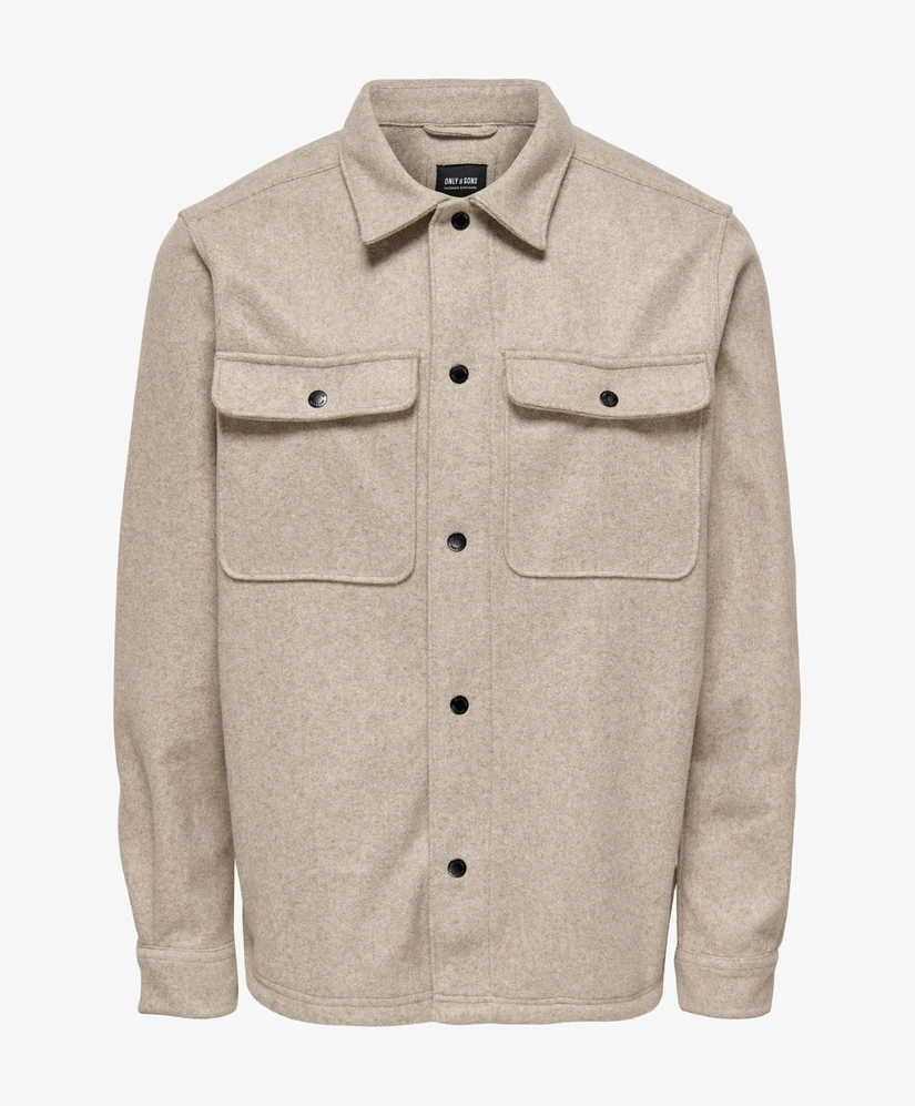 ONLY & SONS Overshirt Ash