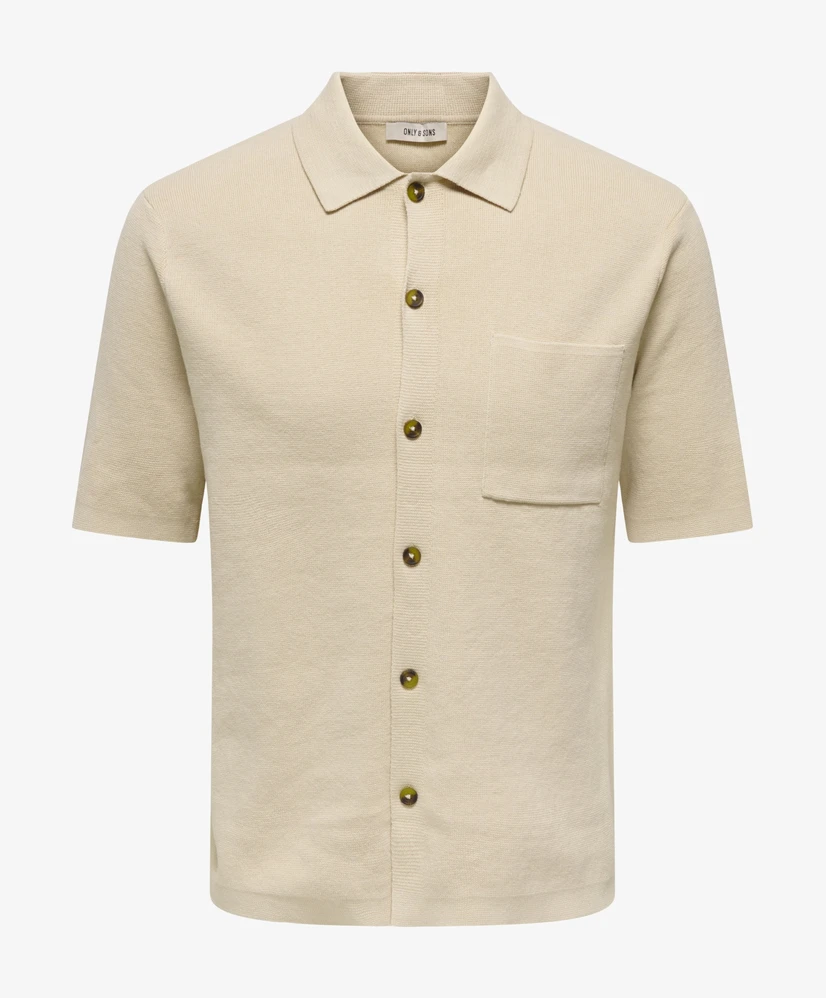 ONLY & SONS Overshirt Gebreid
