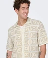 ONLY & SONS Polo Gebreid Bart