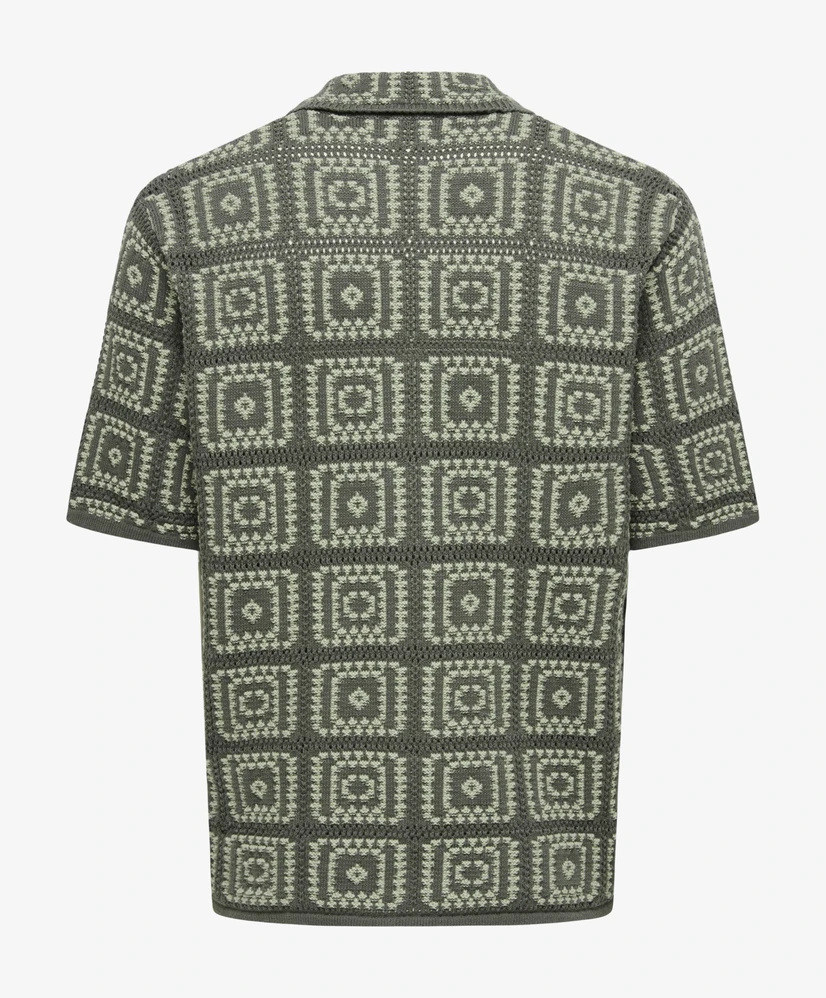 ONLY & SONS Polo Gebreid Bart