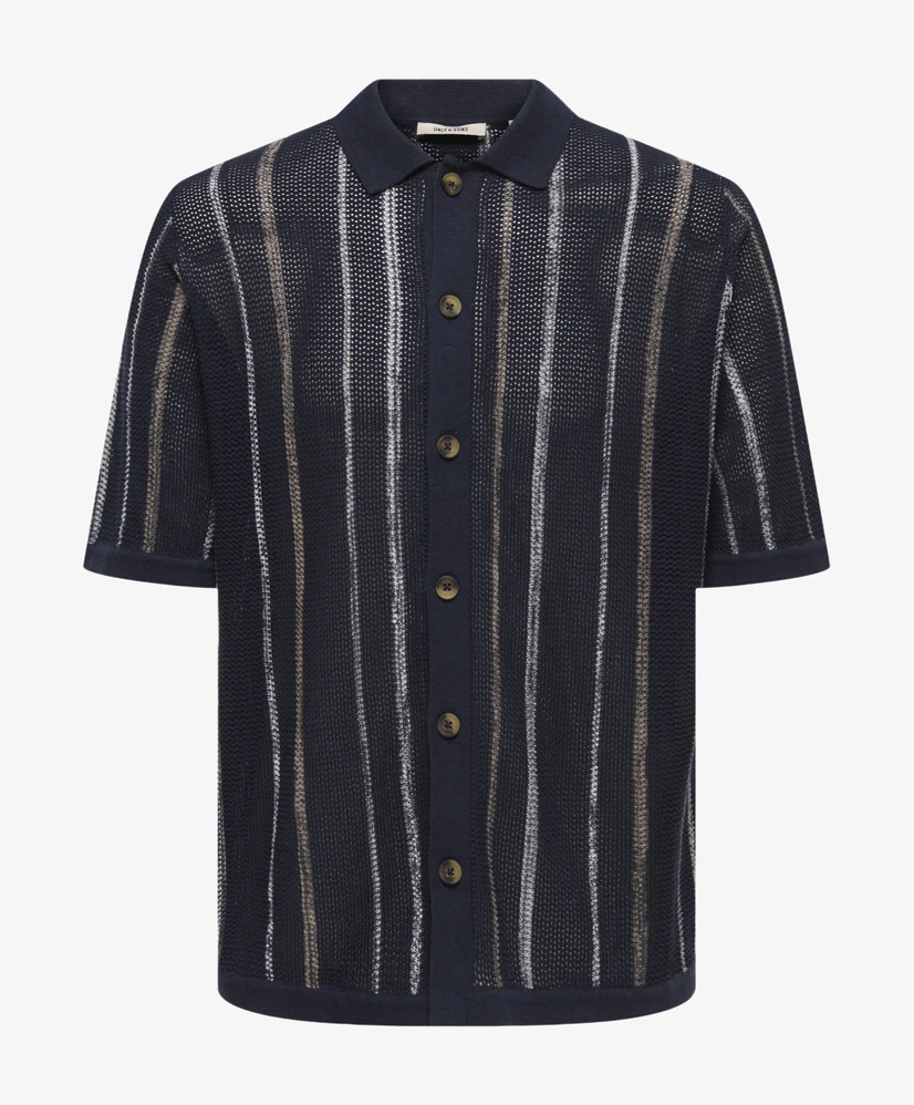 ONLY & SONS Polo Gebreid Stobby