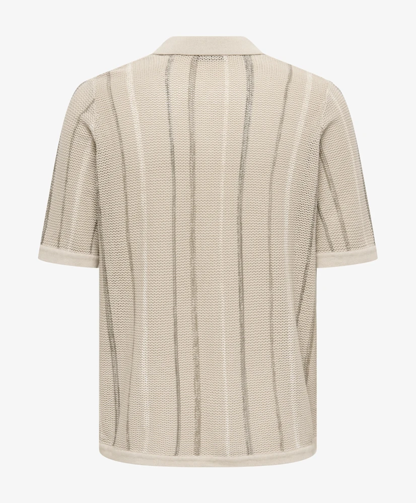 ONLY & SONS Polo Gebreid Stobby