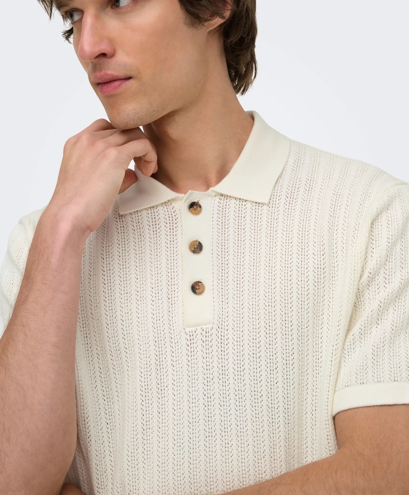 ONLY & SONS Polo Moon
