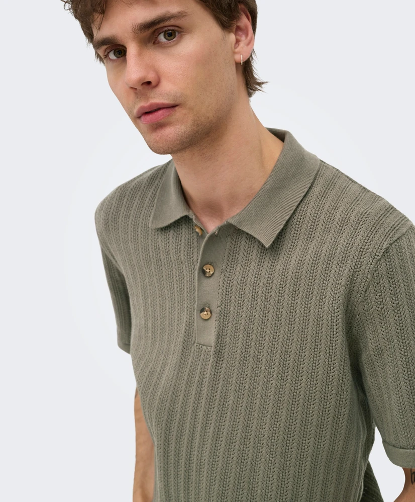 ONLY & SONS Polo Moon