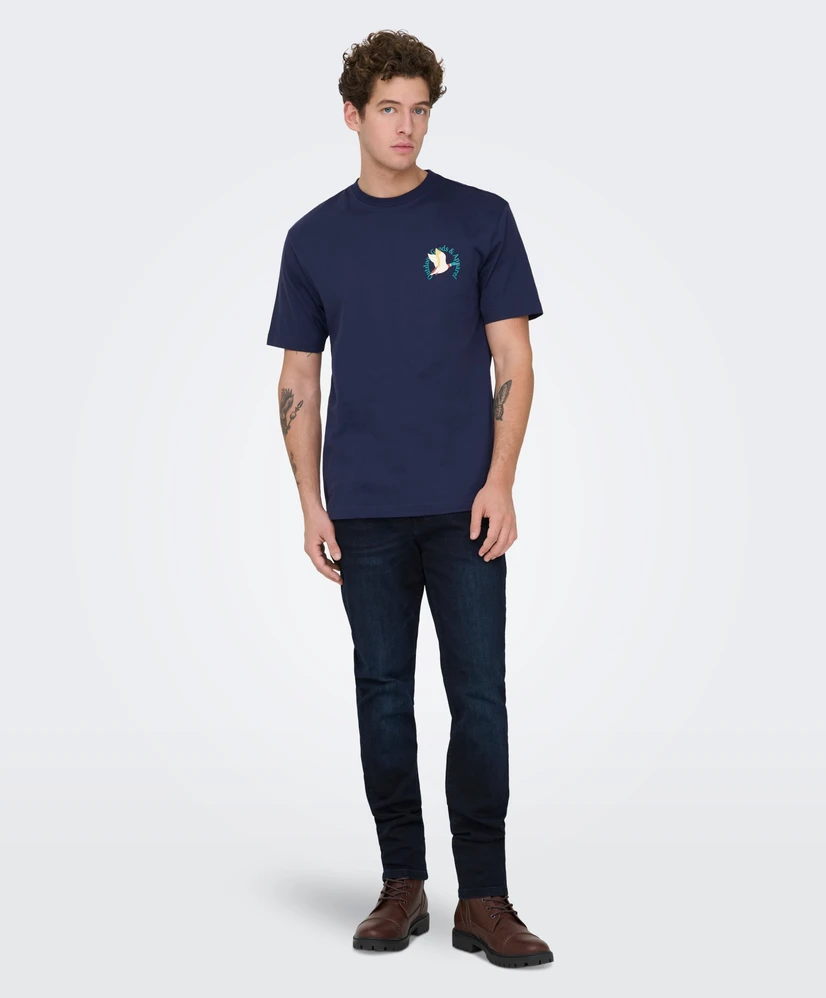 ONLY & SONS T-shirt Backprint