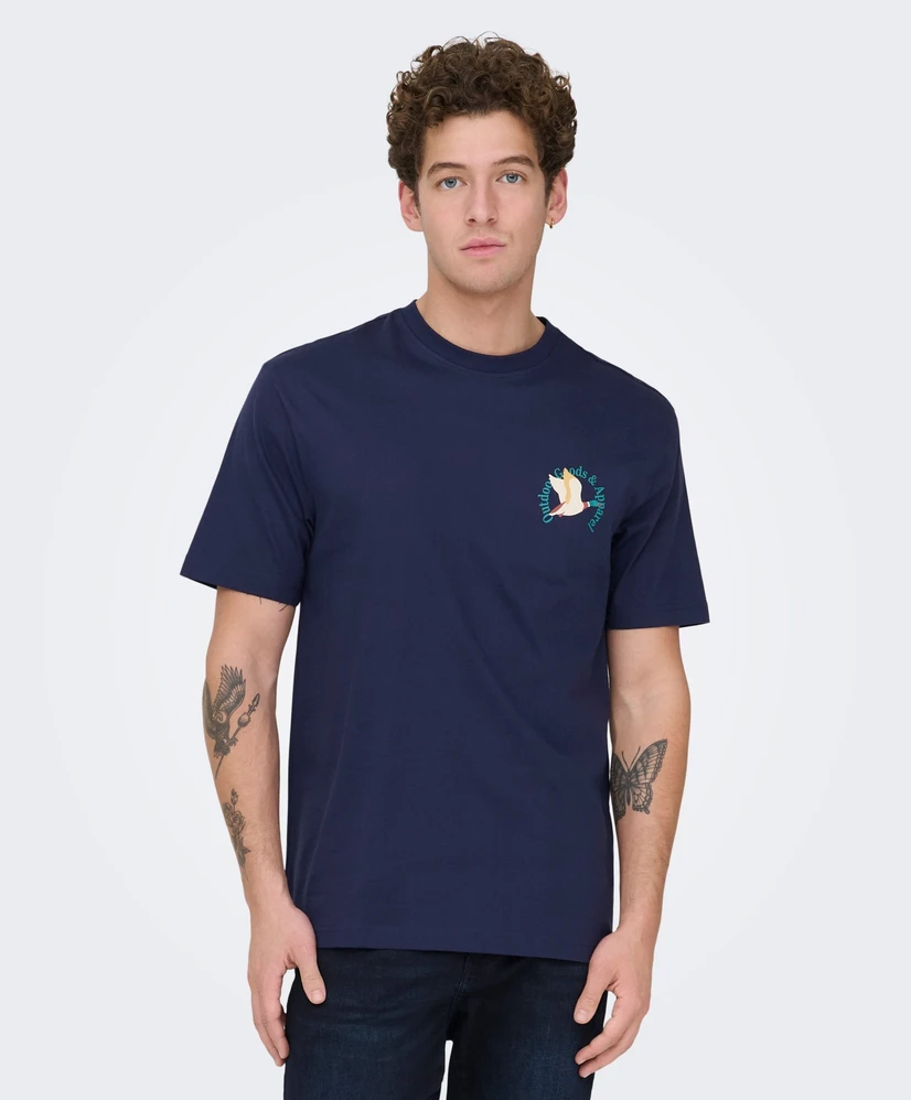 ONLY & SONS T-shirt Backprint