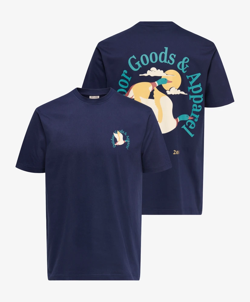 ONLY & SONS T-shirt Backprint