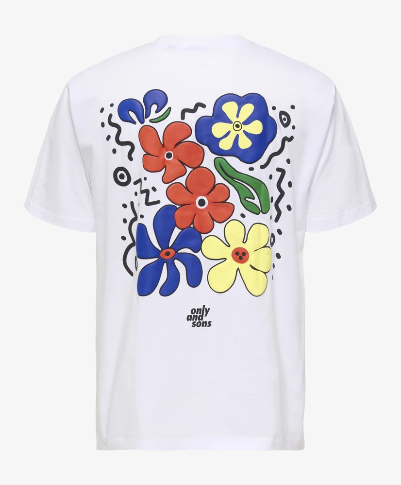 ONLY & SONS T-shirt Fleuri Life Flower