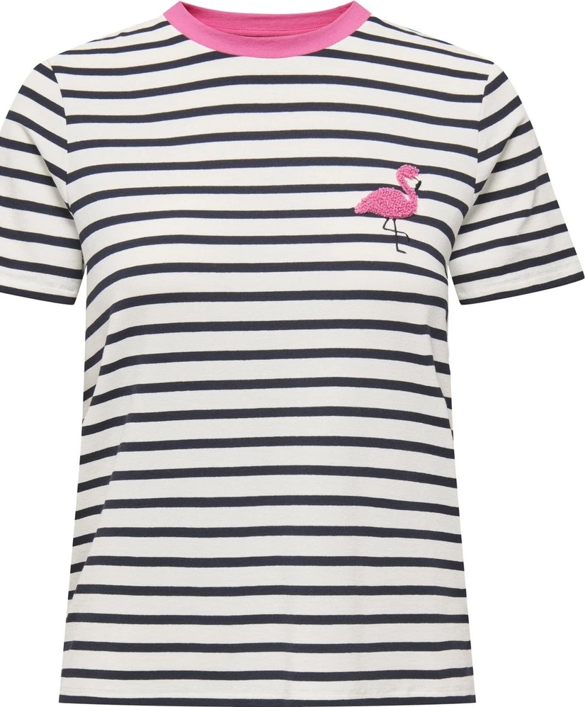 ONLY T-shirt Heart Life