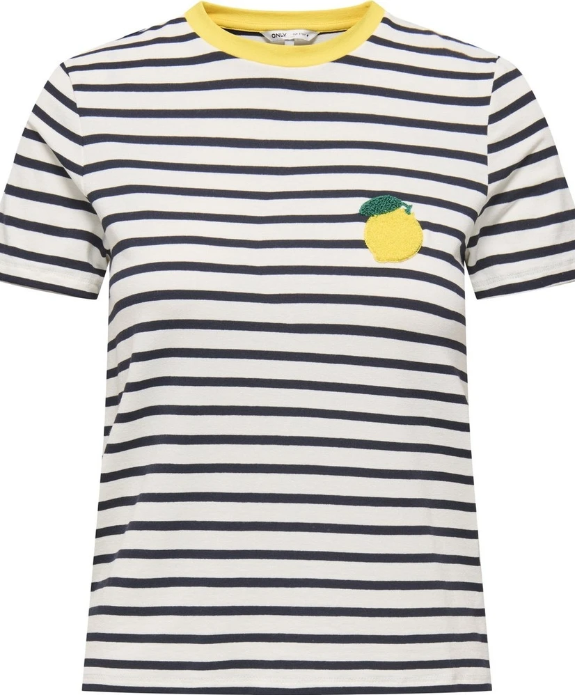 ONLY T-shirt Heart Life