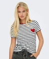 ONLY T-shirt Heart