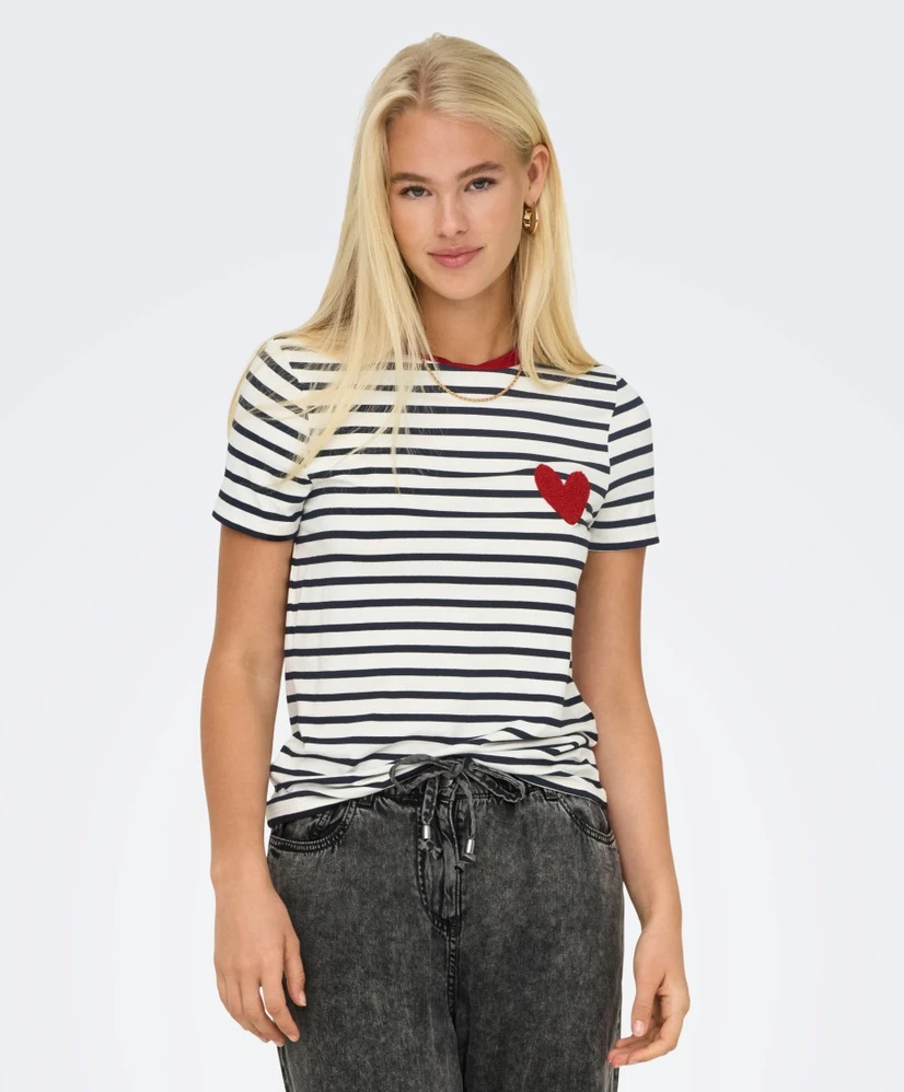 ONLY T-shirt Heart