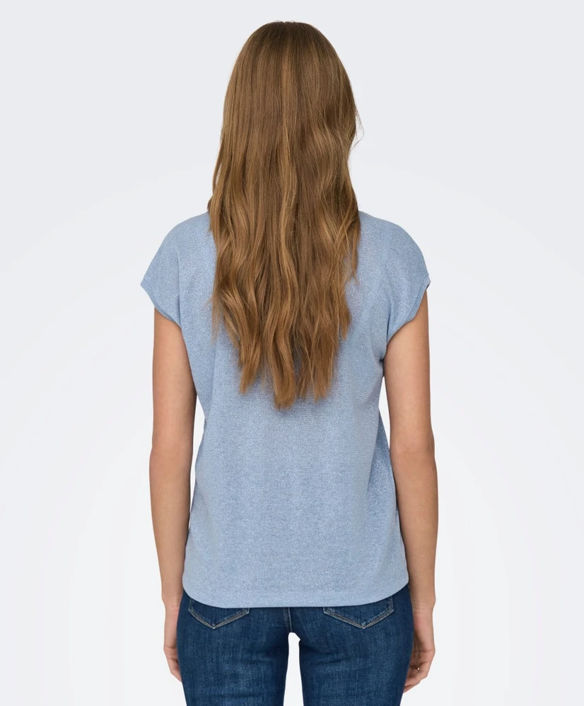 ONLY Top Silvery