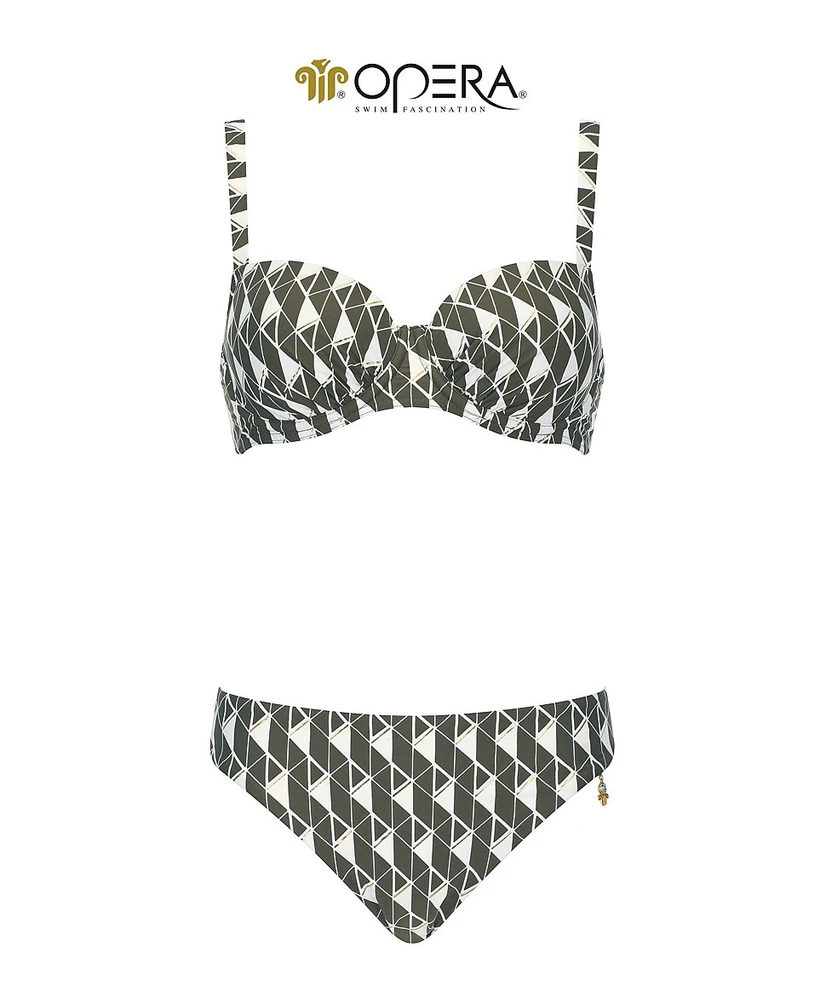 Opera Bikini Allover Print