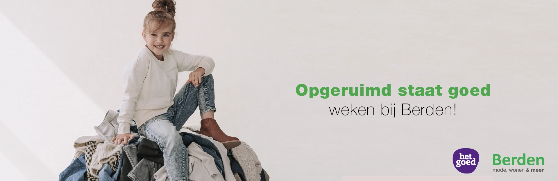 Opgeruimd staat goed