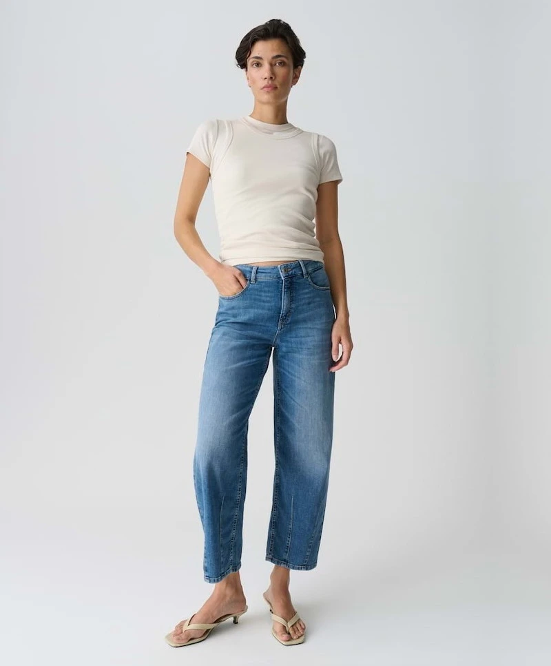 OPUS Jeans Straight Leg Melly Twisted
