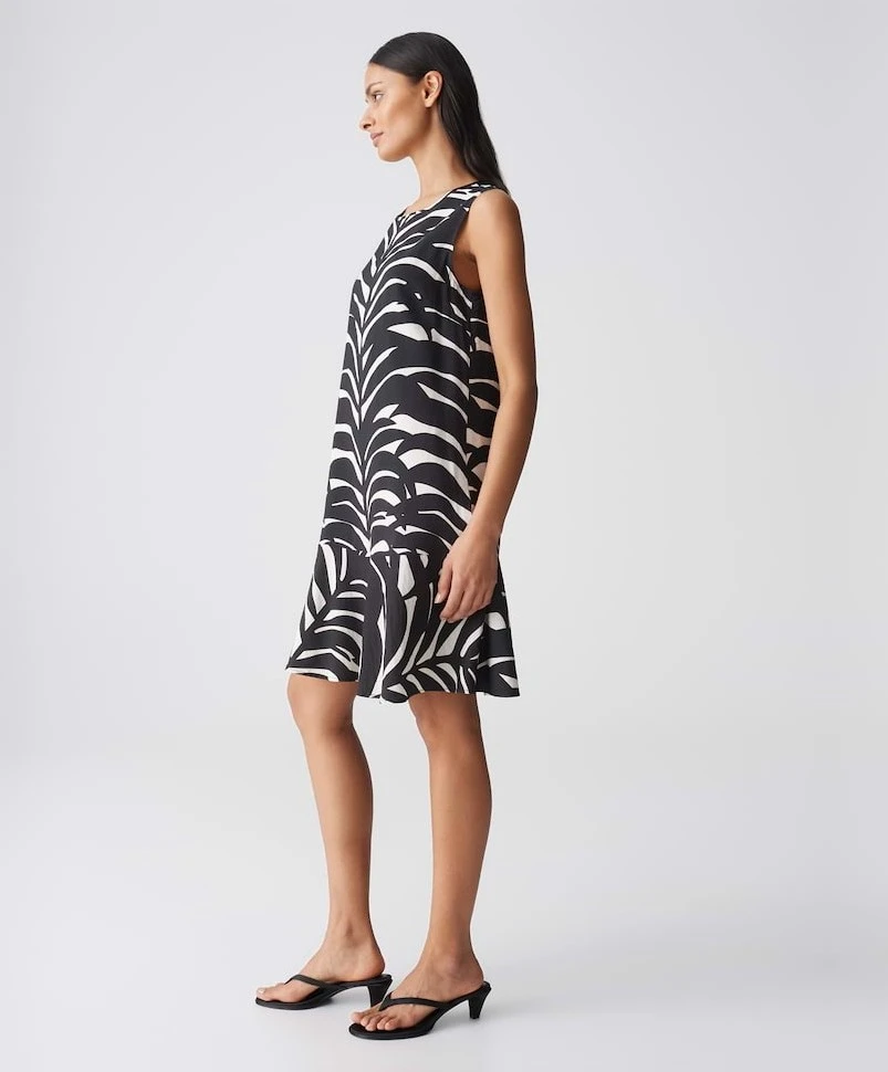 OPUS Jurk Wenola Leaves