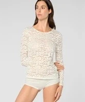 Oroblu T-shirt Glamour Lace