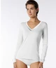 Oroblu T-shirt V-hals Perfect Line Cotton