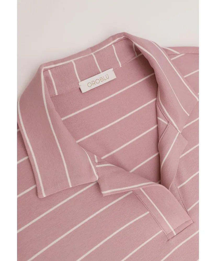 Oroblu Top Polo Strepen