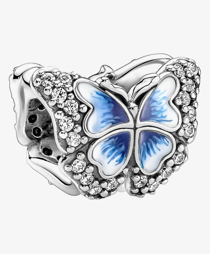 Pandora Bedel Blauwe Vlinder